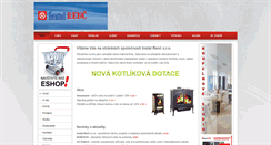 Desktop Screenshot of instal-renc.cz